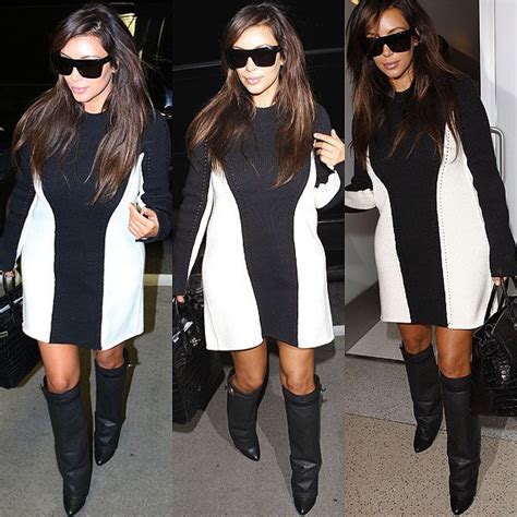 kim kardashian in givenchy shoes|Givenchy lock boots.